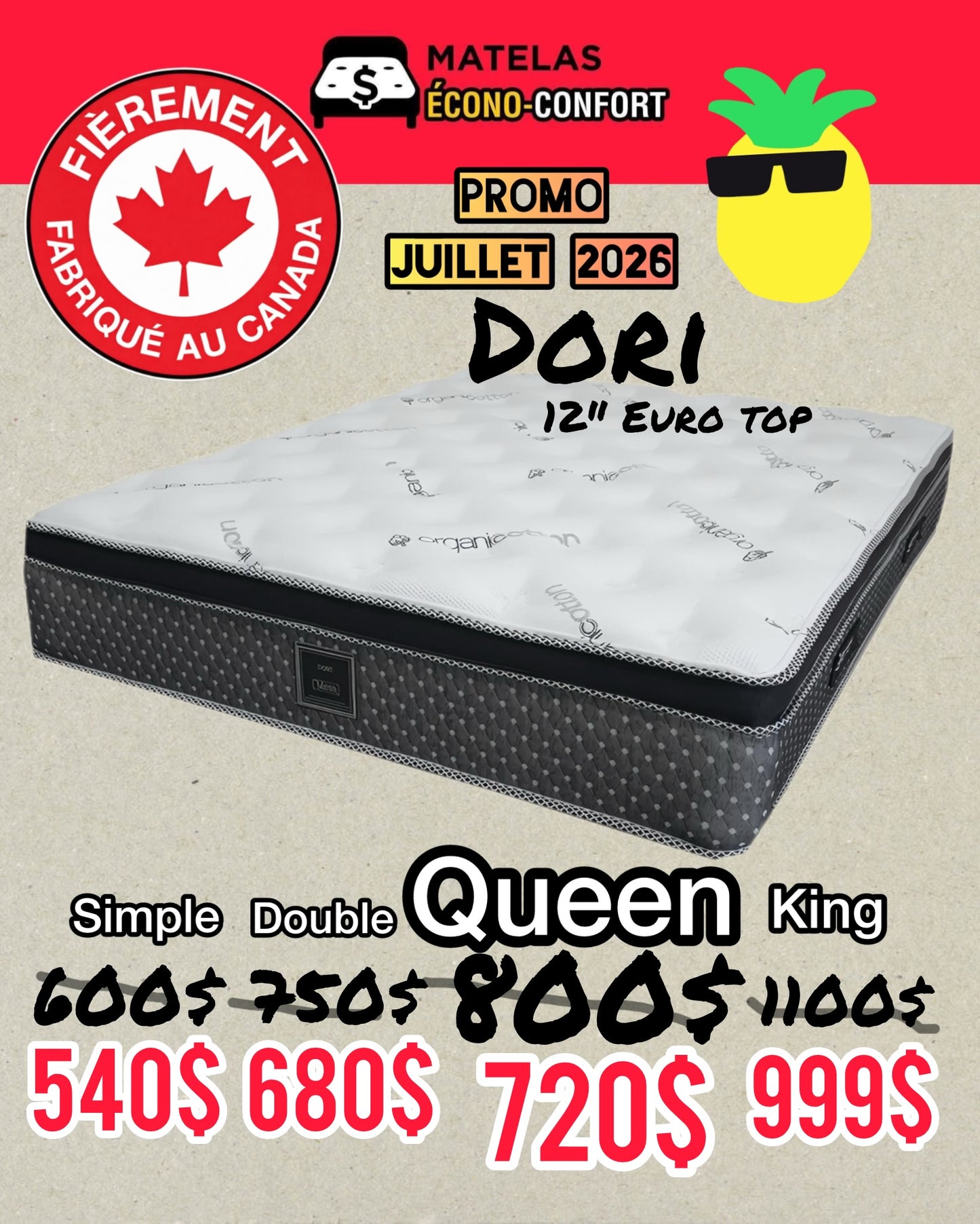 Matelas Dori