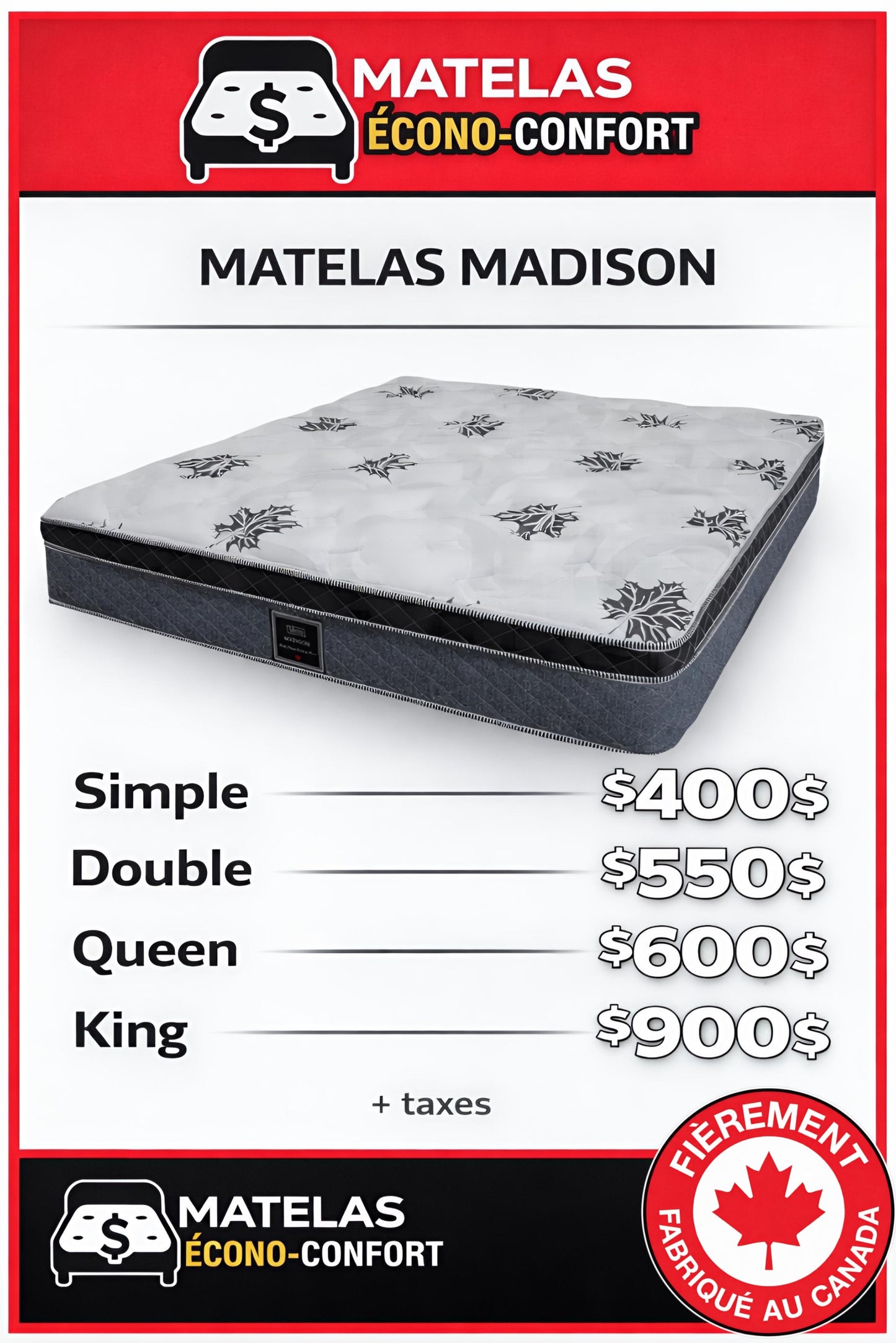 Matelas Madison
