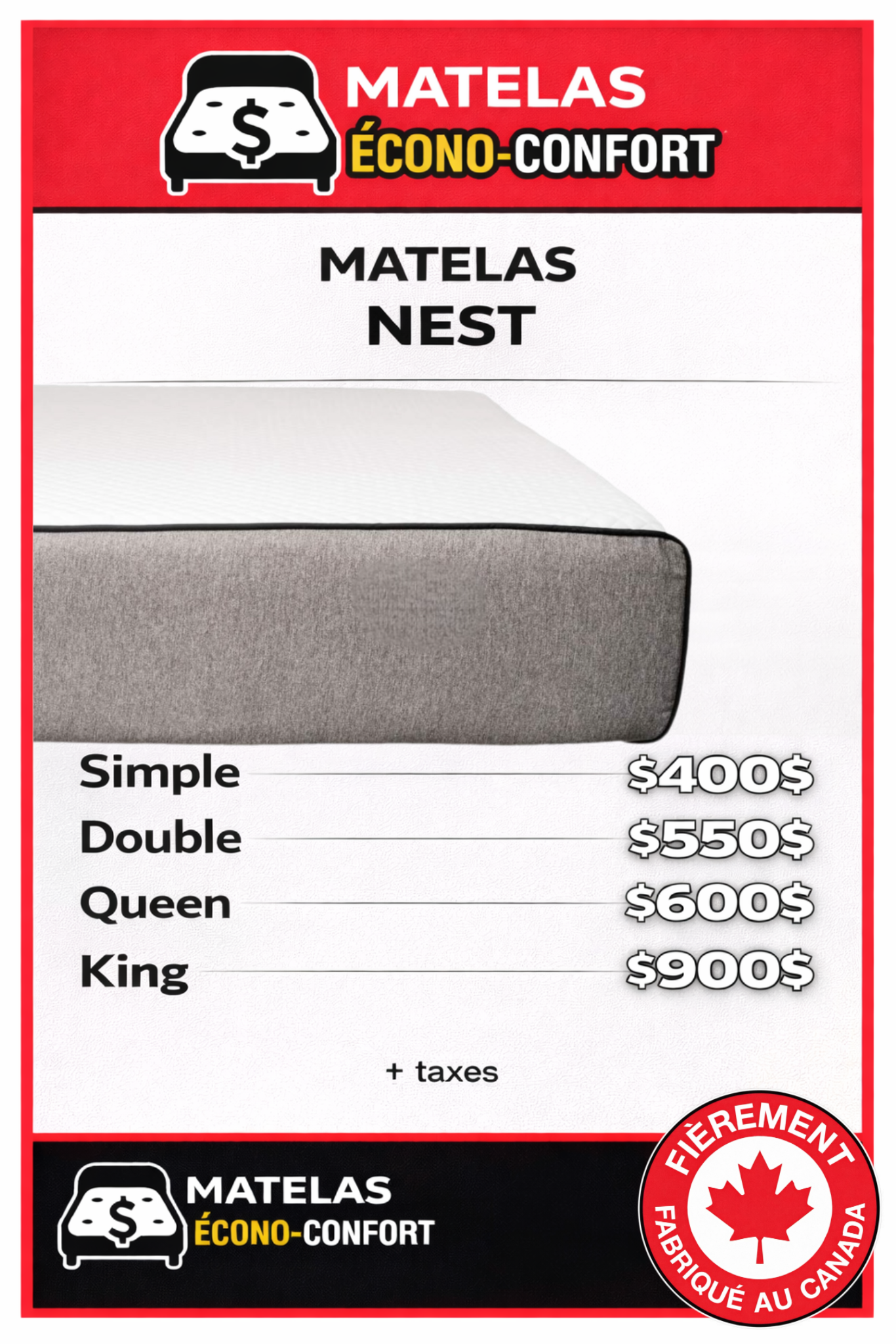 Matelas Nest